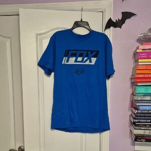 FOX Blue Graphic T-Shirt